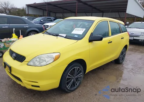 2004 Toyota Matrix Standard z USA, uszkodzony, nr VIN 2T1KR32E64C197860